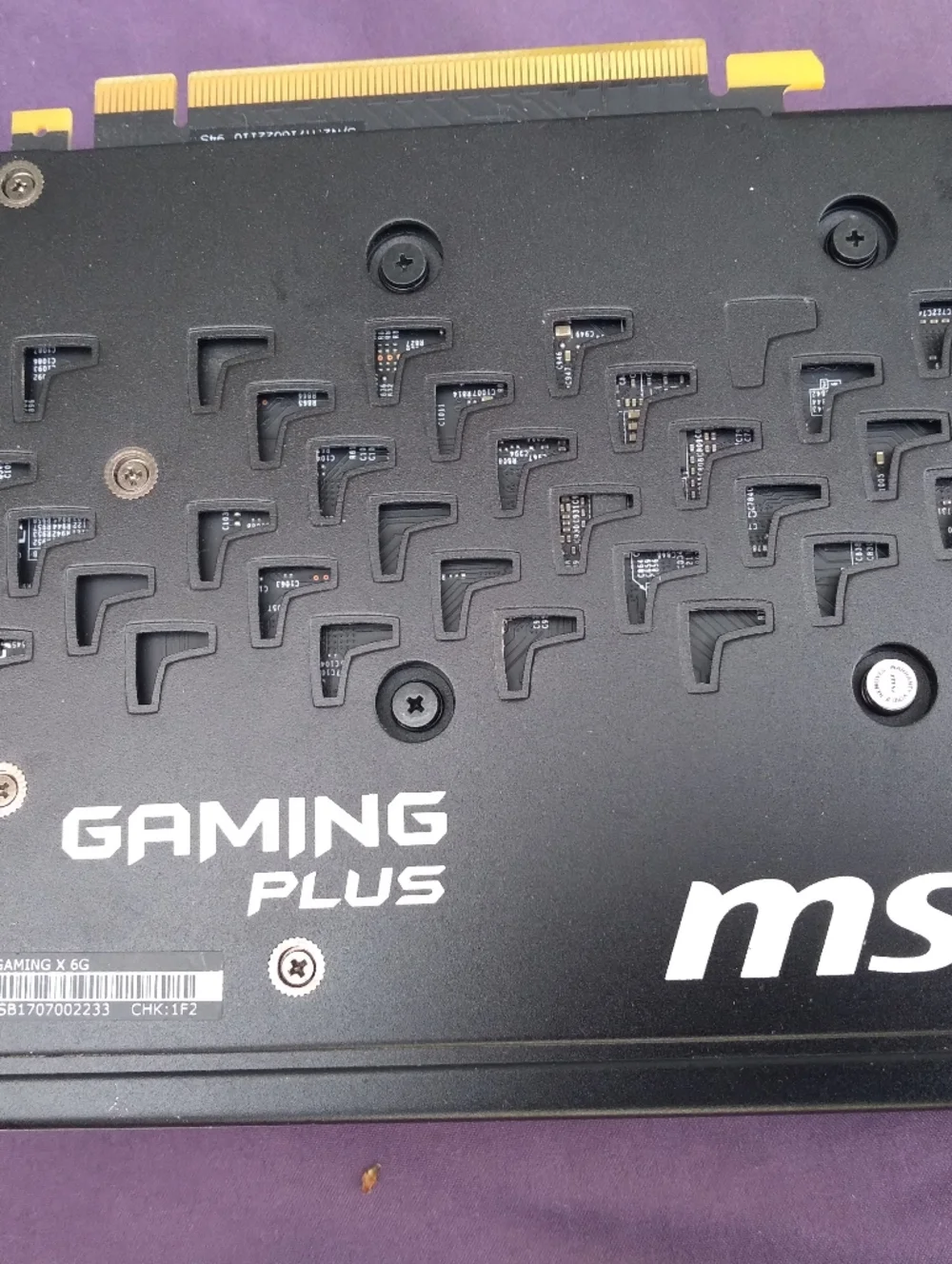MSI durable black